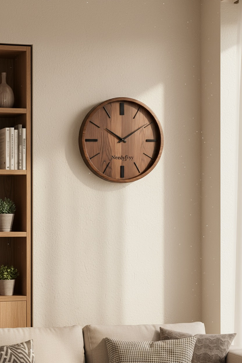 Handmade Wooden Wall Clock