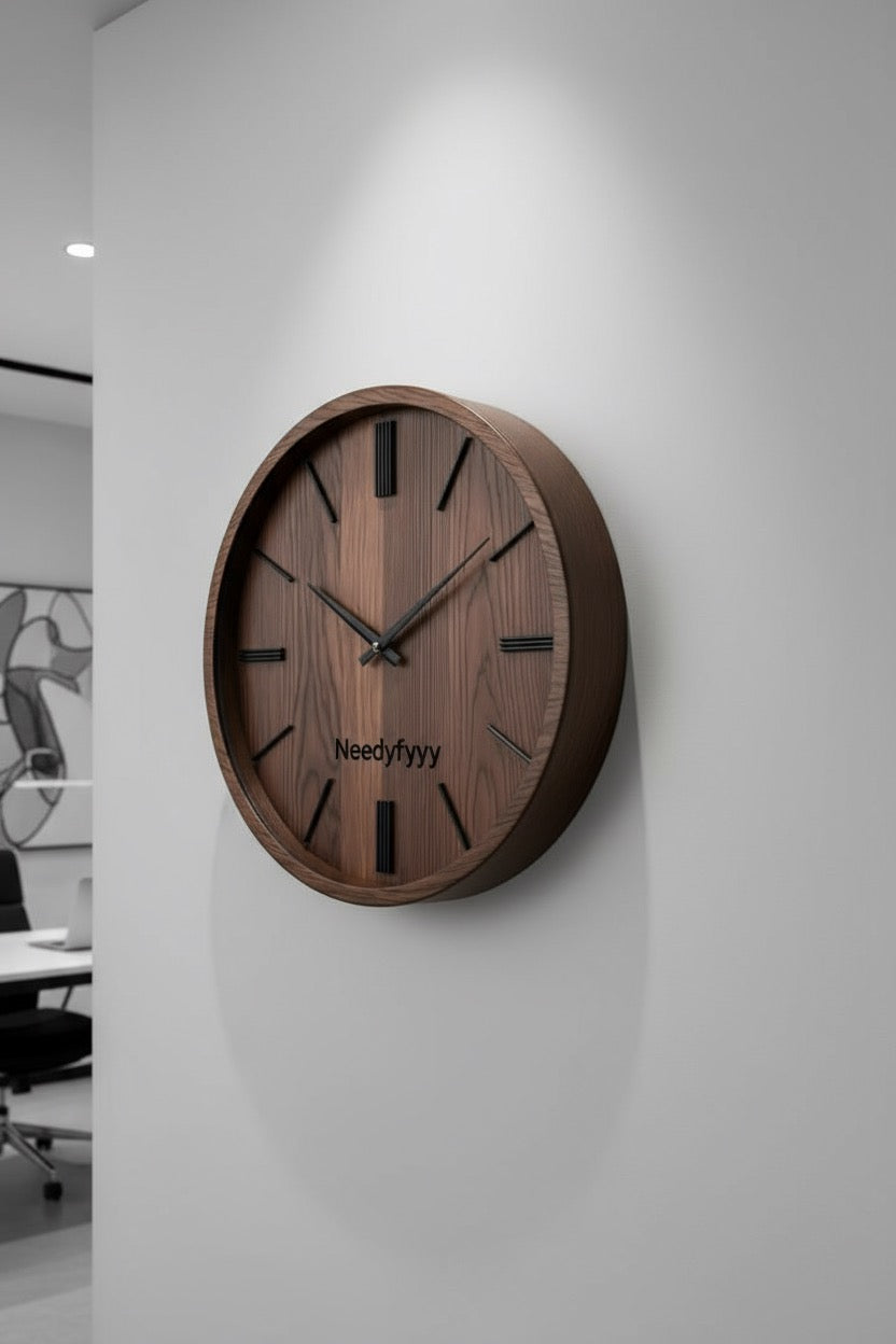 Handmade Wooden Wall Clock