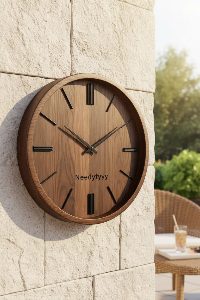 Handmade Wooden Wall Clock